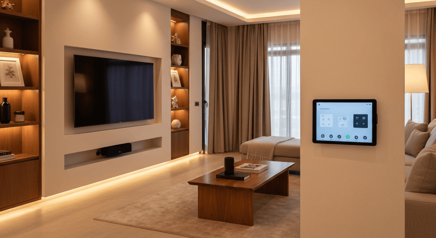 إعداد وتكوين المنزل الذكي