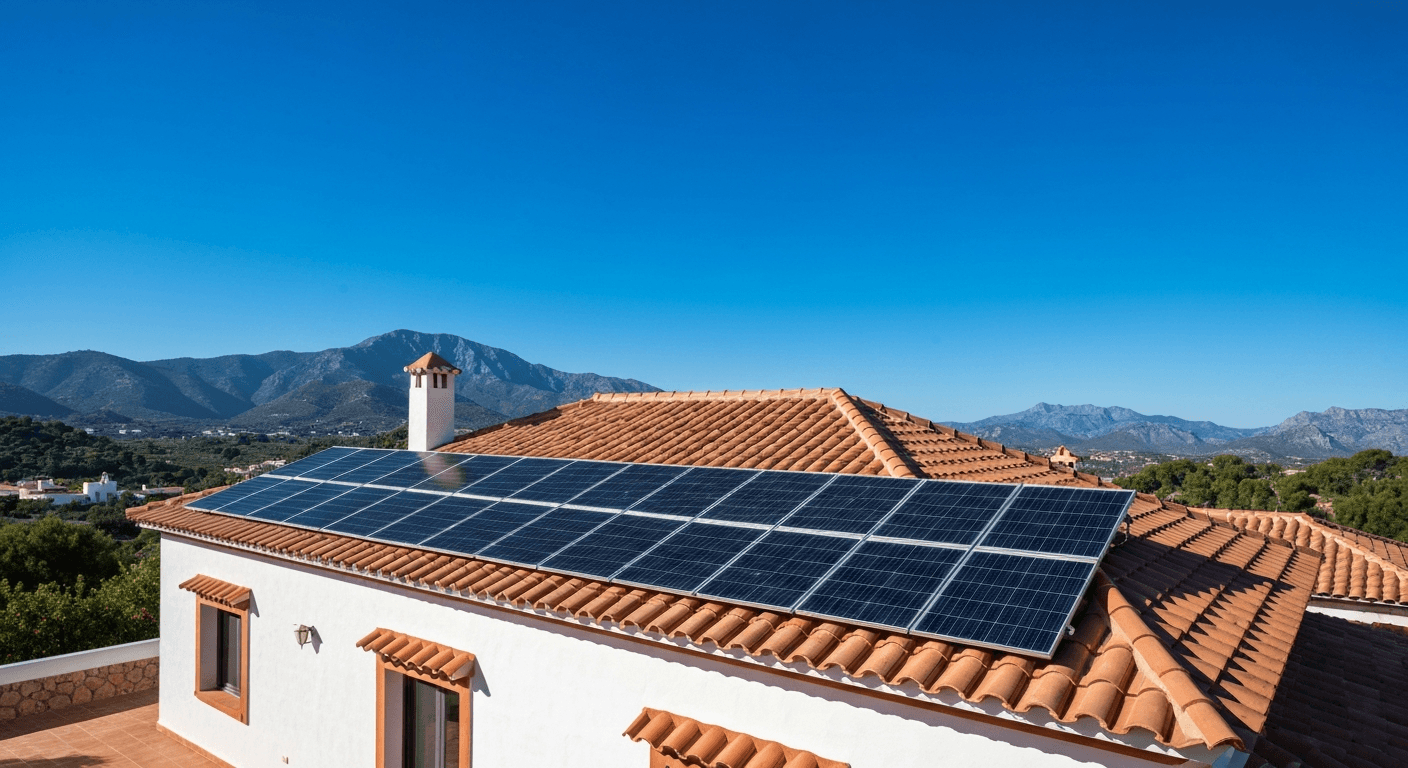 تركيب الألواح الشمسية